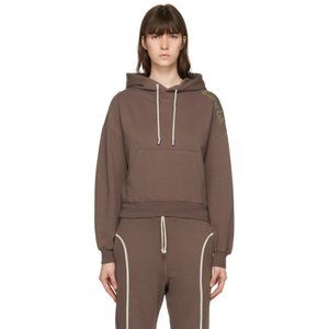 Eckhaus Latta Brown Classic Hoodie and Sweatpants